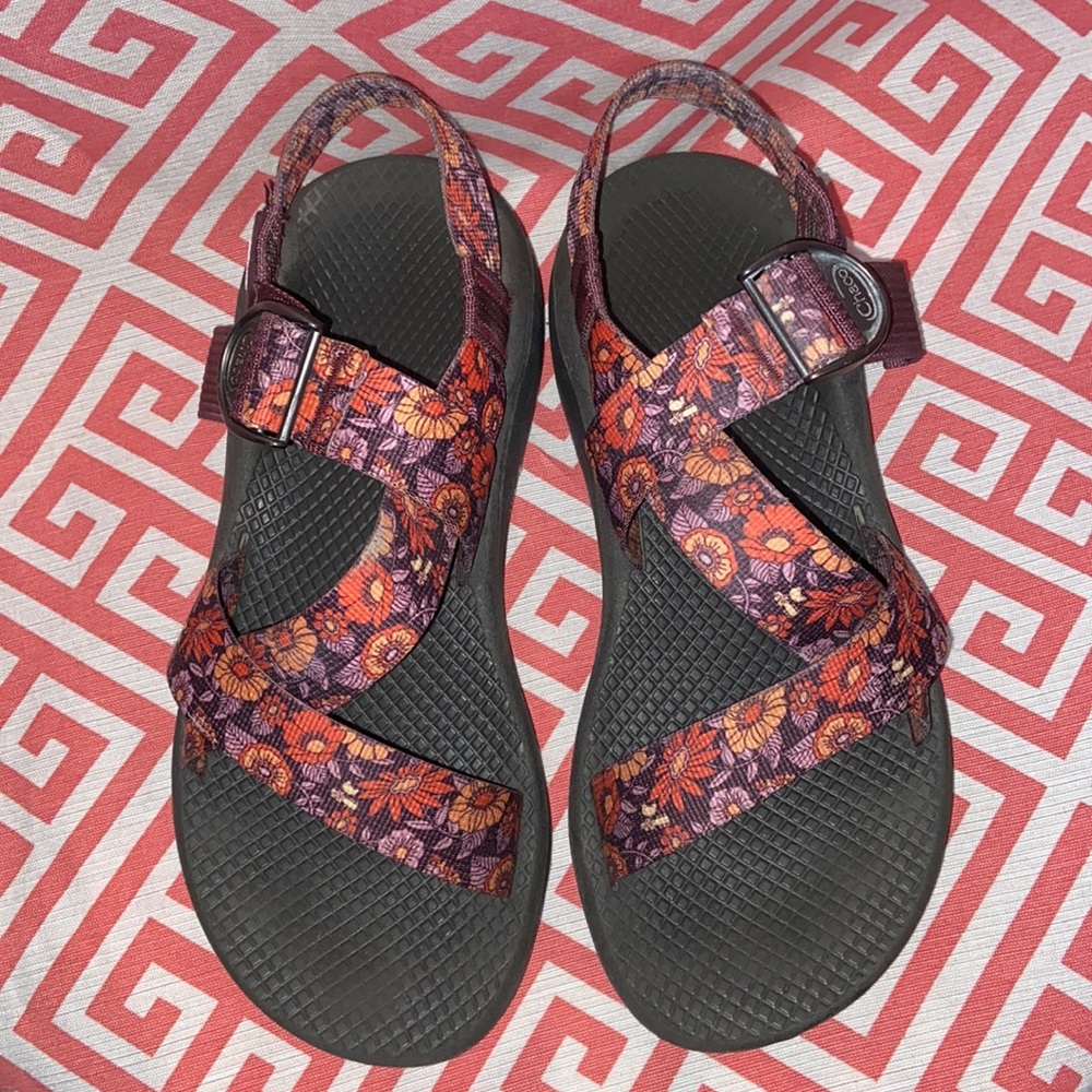 Chaco floral Woodstock sandals